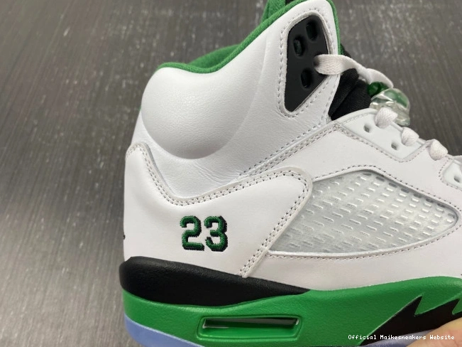 Official Maikesneakers Green Air Jordan Lucky 5 WMNS DD9336-103 0726